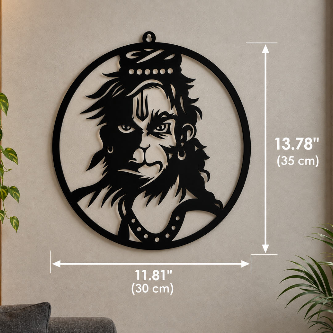 LORD HANUMANJI WALL ART